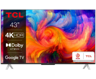 TCL 43P638 43" LED 4K Google TV Dolby Vision Atmos HDMI 2.1 - 1061506 - zdjęcie 1